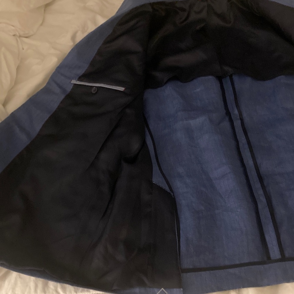 Tommy Hilfiger Blue Sport Coat Modern Cut - Picture 6 of 7